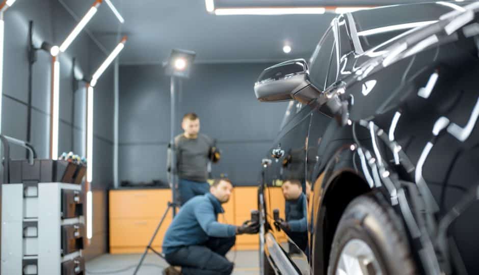 renovation sol garage